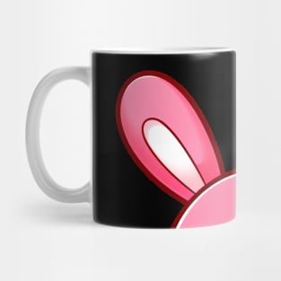 Pink Bunny | Sad Bunny | Depressed Carrot Mug